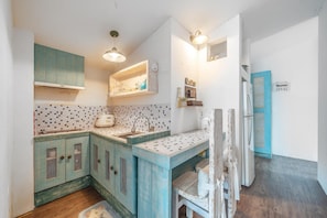 Perushuone, 1 makuuhuone (lime orange) | 1 makuuhuone, ilmainen Wi-Fi