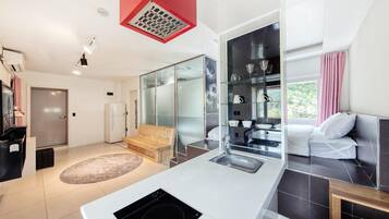 Habitación básica, 1 habitación (Papaya(Spa)) | 1 dormitorio y wifi gratis