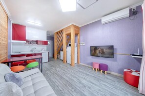 ห้องเบสิก, 1 ห้องนอน (Sage) | 1 ห้องนอน, Wi-Fi ฟรี