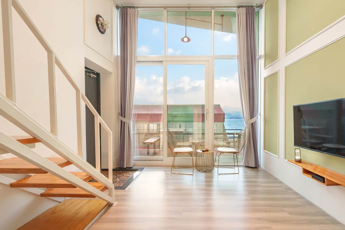 Basic-Zimmer, 2 Schlafzimmer (E101 (Partial Ocean View)) | 1 Schlafzimmer, kostenloses WLAN