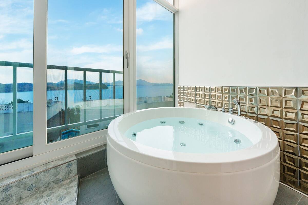 基本客房, 1 間臥室 (F203 (Spa,Ocean View)(No Pool)) | 1 間睡房、免費 Wi-Fi