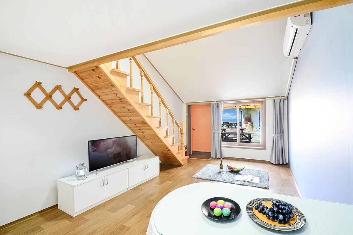 Basic-Zimmer, 1 Schlafzimmer (Bluberry) | 1 Schlafzimmer, kostenloses WLAN