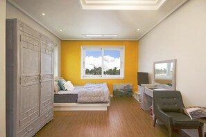 Basic Room, 1 Bedroom (Espresso ( F2 )) | 1 bedroom, free WiFi - Gyeongju Casting Pension (Gyeongju)