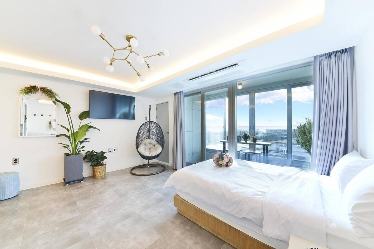 Basic-Zimmer, 1 Schlafzimmer (Rosmary 6) | 1 Schlafzimmer, kostenloses WLAN