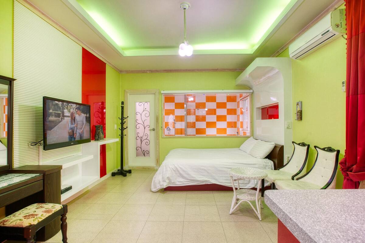 ห้องเบสิก, 1 ห้องนอน (Hanpoksoochaewha(spa,pet)) | 1 ห้องนอน, Wi-Fi ฟรี