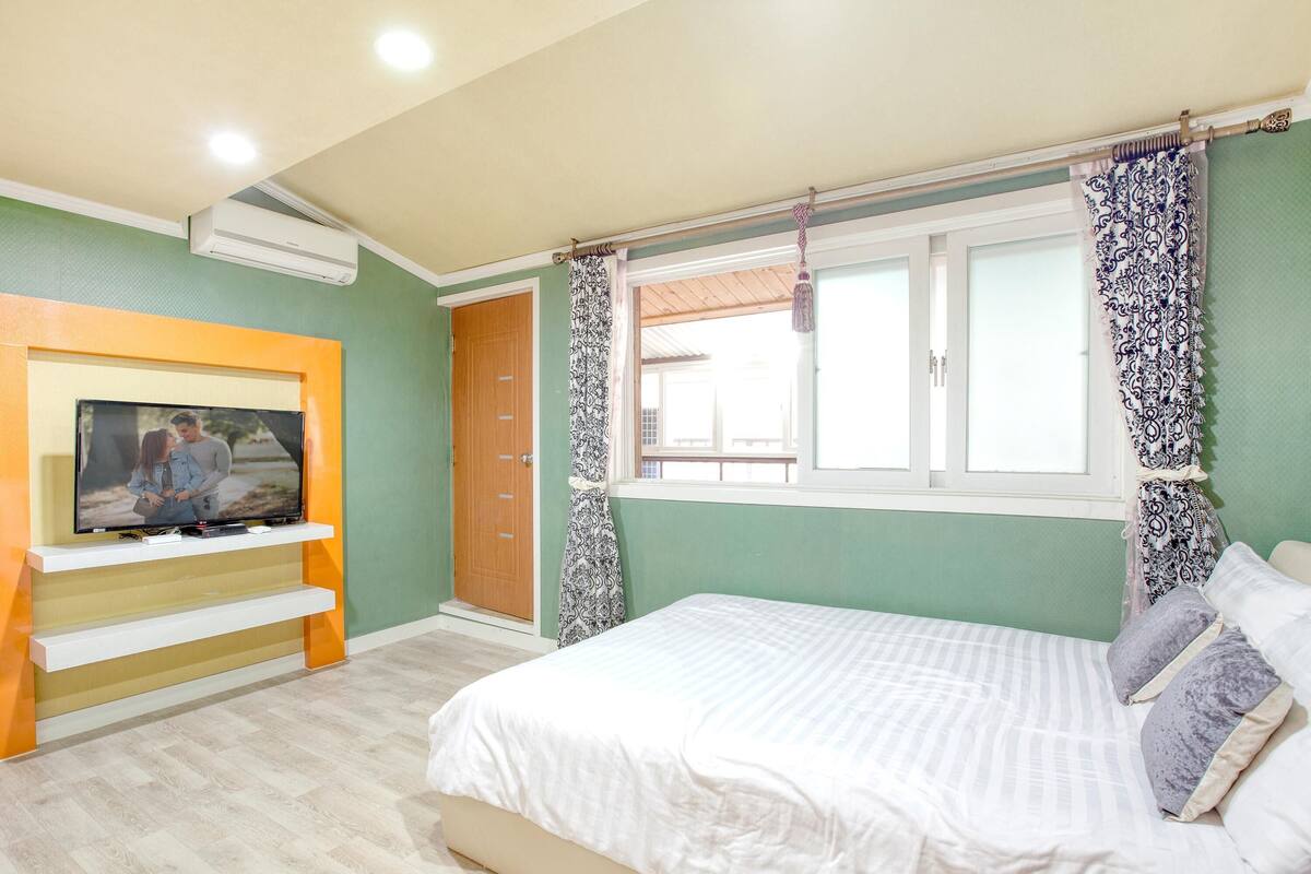 ห้องเบสิก, 1 ห้องนอน (soopsokyojung) | 1 ห้องนอน, Wi-Fi ฟรี