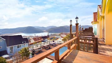 Quarto básico, 1 quarto (Party204) | Terraço/pátio