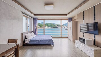 Habitación básica, 1 habitación (405 Odongdo(Ocean View)) | 1 dormitorio y wifi gratis