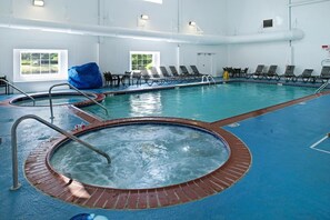 Indoor pool, outdoor pool