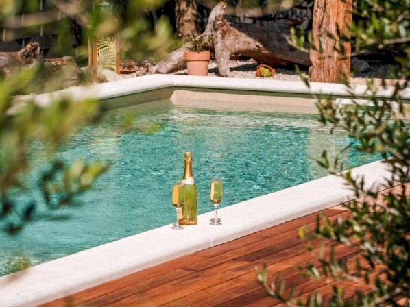 Piscine chauffée