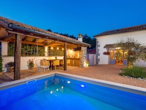 Piscine chauffée