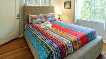 3 bedrooms, iron/ironing board, travel crib, WiFi