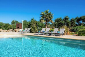 Pool - Country House 'Can Simonet' with Private Pool, Wi-Fi and Air Conditioning (Santanyí)