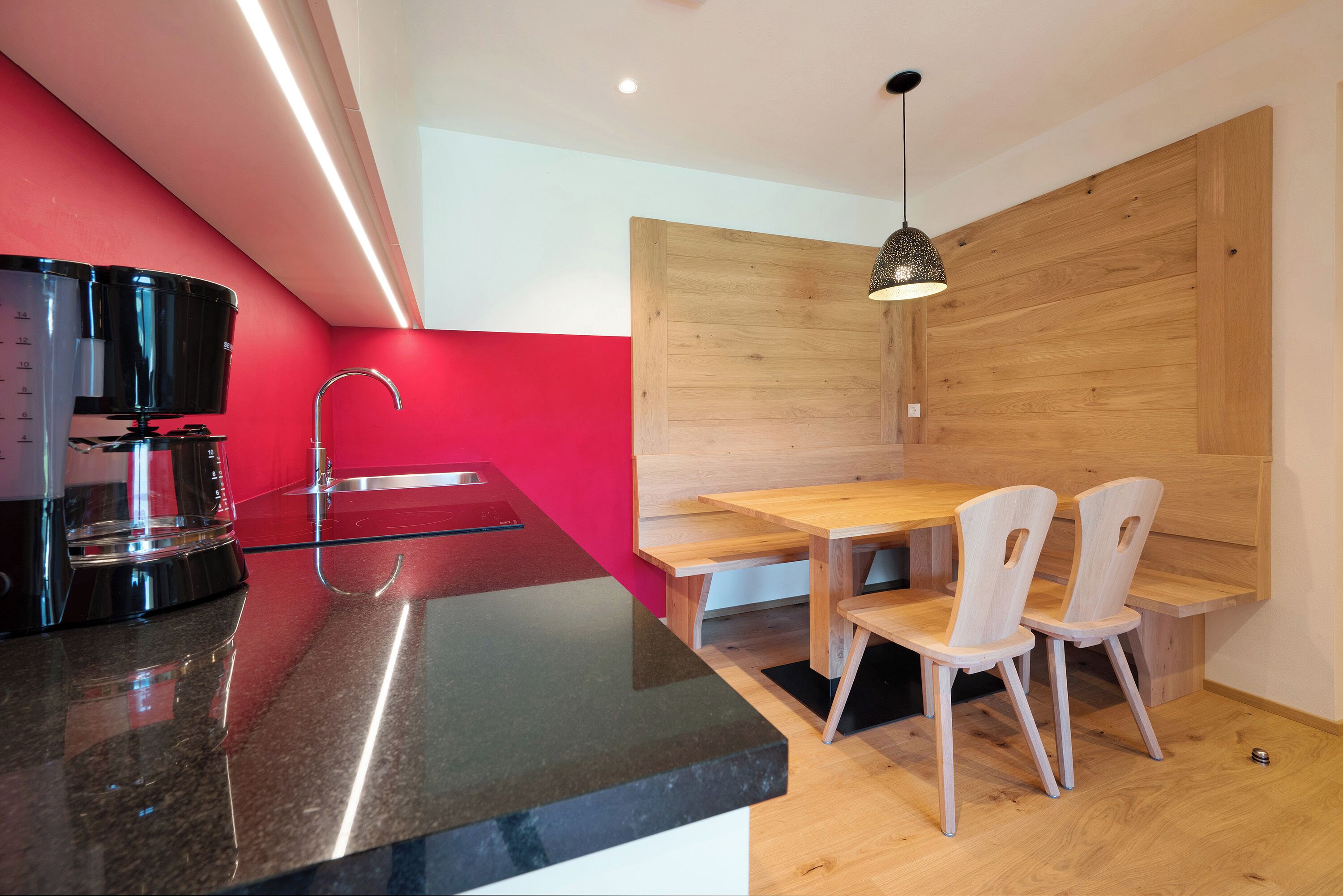 Kühlschrank, Herdplatte, Geschirrspüler