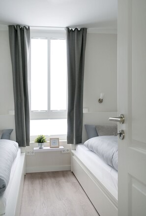 2 Schlafzimmer, Zimmersafe, Reisekinderbett, WLAN