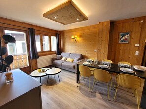 Dining - Apartment for 6, station center, renovated, balcony (Les Gets)