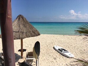 Liggestole, badehåndklæder