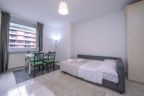 Family Studio (Residence Palace) | Iron/ironing board, free WiFi, bed sheets - Residence Palace (Lugano)