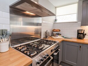 Fridge, dishwasher, electric kettle, toaster