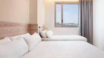 Habitación familiar | 1 dormitorio, caja fuerte, sistema de insonorización y wifi gratis
