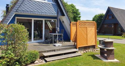Nurdachhaus Murmel 5, Ladestation f. E-Autos, WLAN, Strandkorb, Kamin