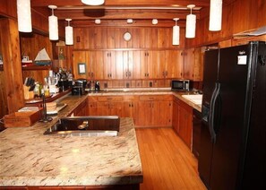 House, 4 Bedrooms | Private kitchen | Stovetop, cookware/dishes/utensils - Ocean front Vacation Home with a large screened-in Patio by RedAwning (St. Augustine)