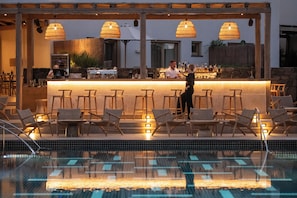 Vue sur la piscine, ouvert tous les jours