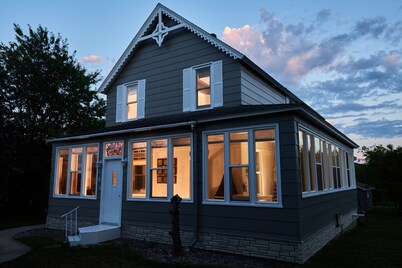 Walker’s Hidden Gem! Steps to Downtown Walker & Heartland Trail! Includes Garage