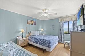 2 bedrooms, free WiFi, bed sheets - Ocean Forest Villas 110D-2BR/2BA Ocean View-Outdoor Pool, Hot Tub (Myrtle Beach)