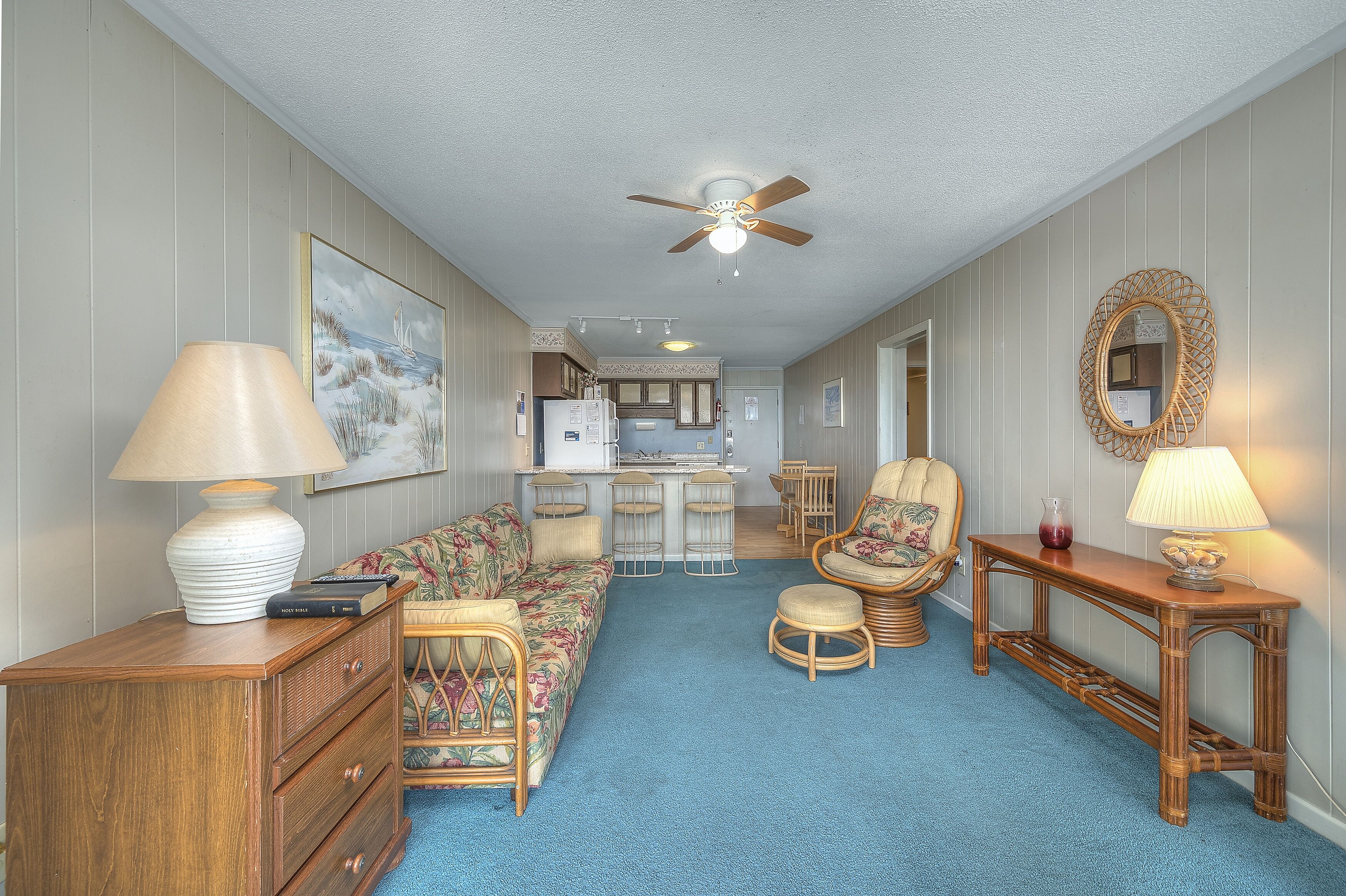 Ocean Forest Villas 209A - 2 Bedroom/2 Bath Ocean View Condo with Outdoor Swimming Pool, Hot Tub and Kiddie Pool