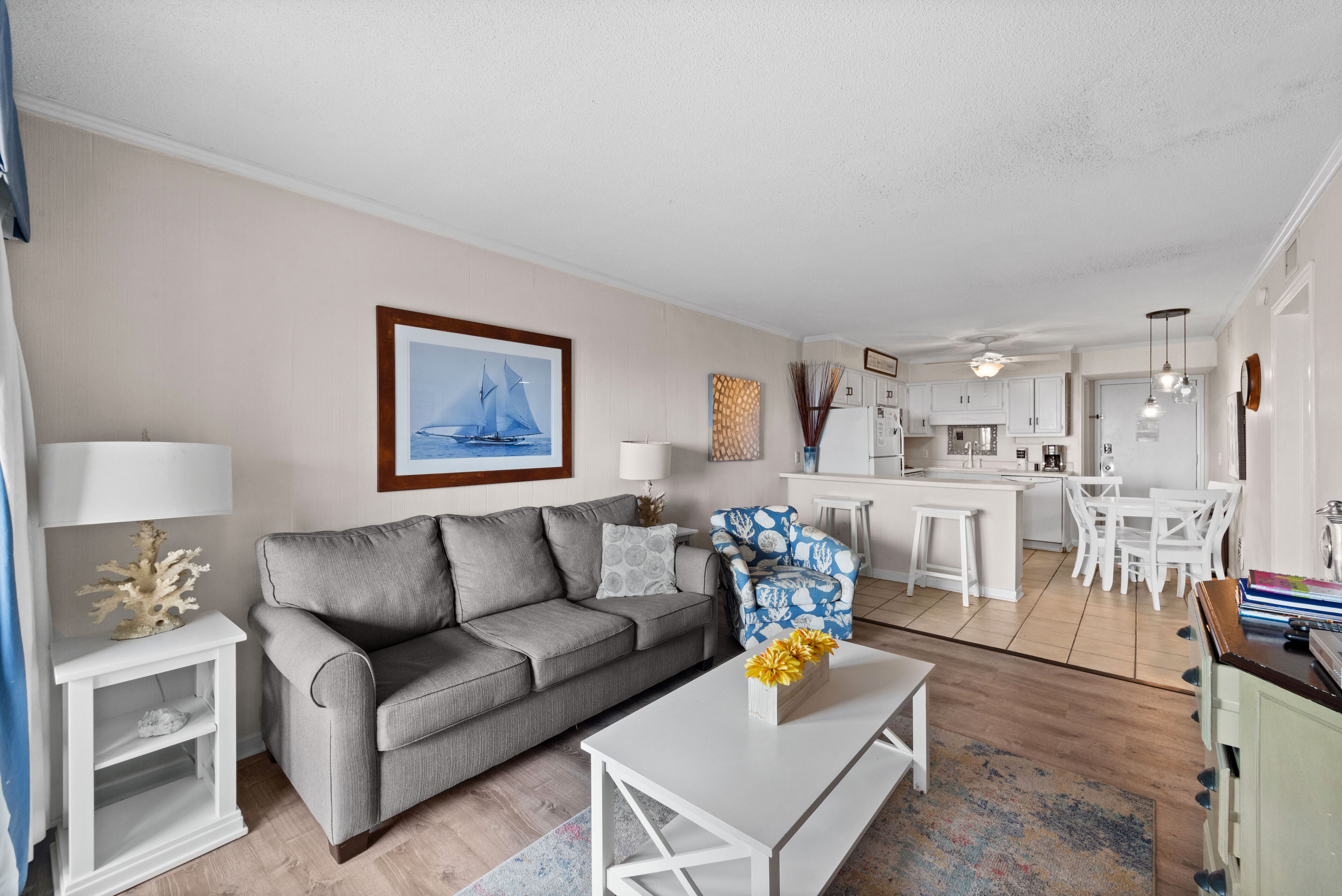 Ocean Forest Villas 312A - 2 Bedroom/2 Bath Ocean View Condo with Outdoor Swimming Pool, Hot Tub and Kiddie Pool