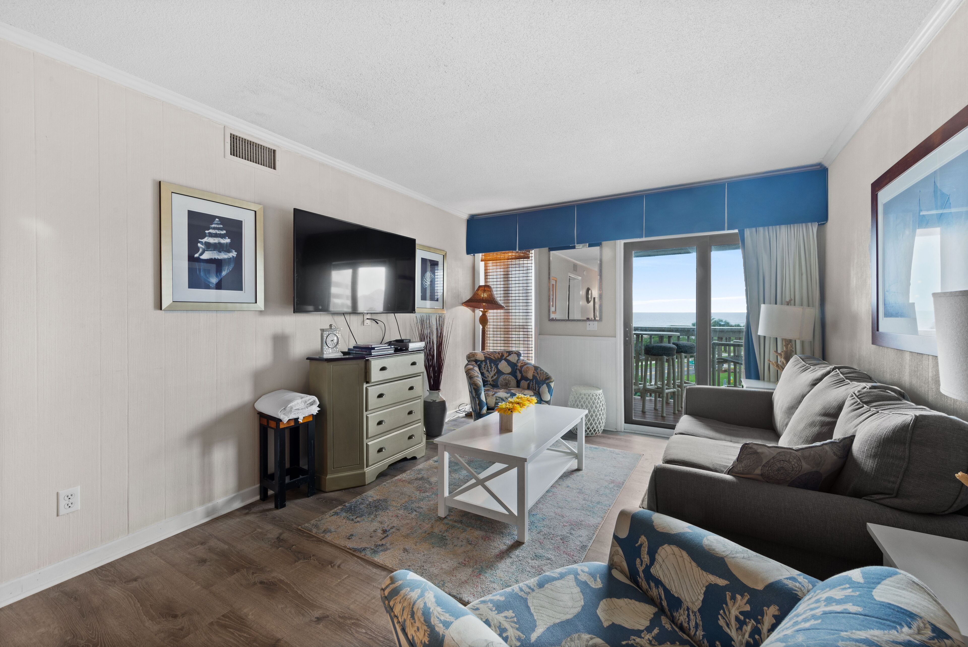 Ocean Forest Villas 312A - 2 Bedroom/2 Bath Ocean View Condo with Outdoor Swimming Pool, Hot Tub and Kiddie Pool