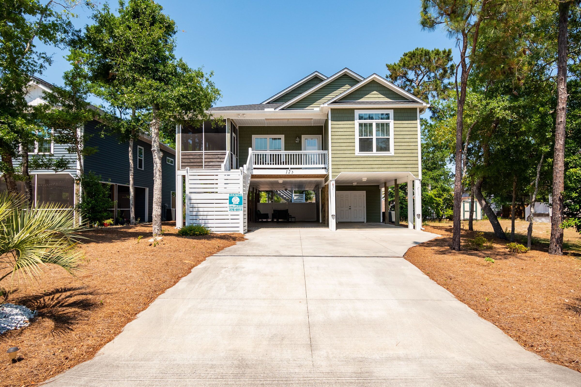 Shore 2 Relax: Home with Screened Porch, Fire Pit, Just Two Blocks from Beach Ac