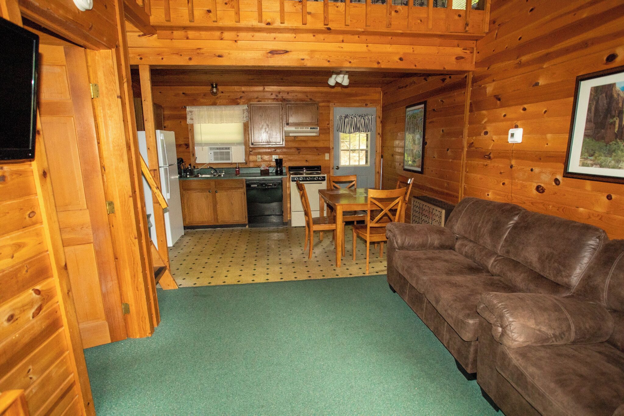 Cabin 2332 - Small Log Cabin inside Private Resort