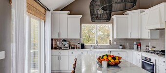 Newly Renovated, Modern home with pool, cathedral ceilings, open-floor...