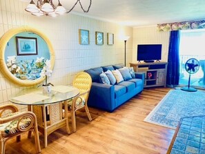 Una Smart TV, libros