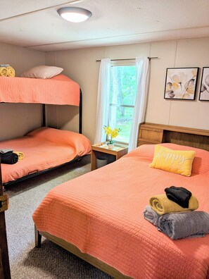 3 sovrum, gratis wi-fi och sängkläder