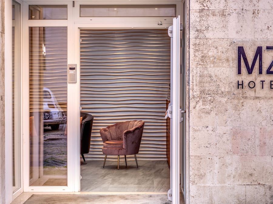 Façade de l’hébergement