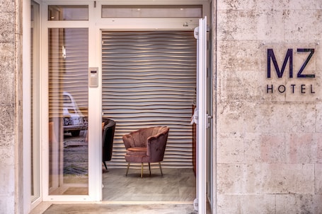 Fachada da propriedade. MZ Hotel Rome