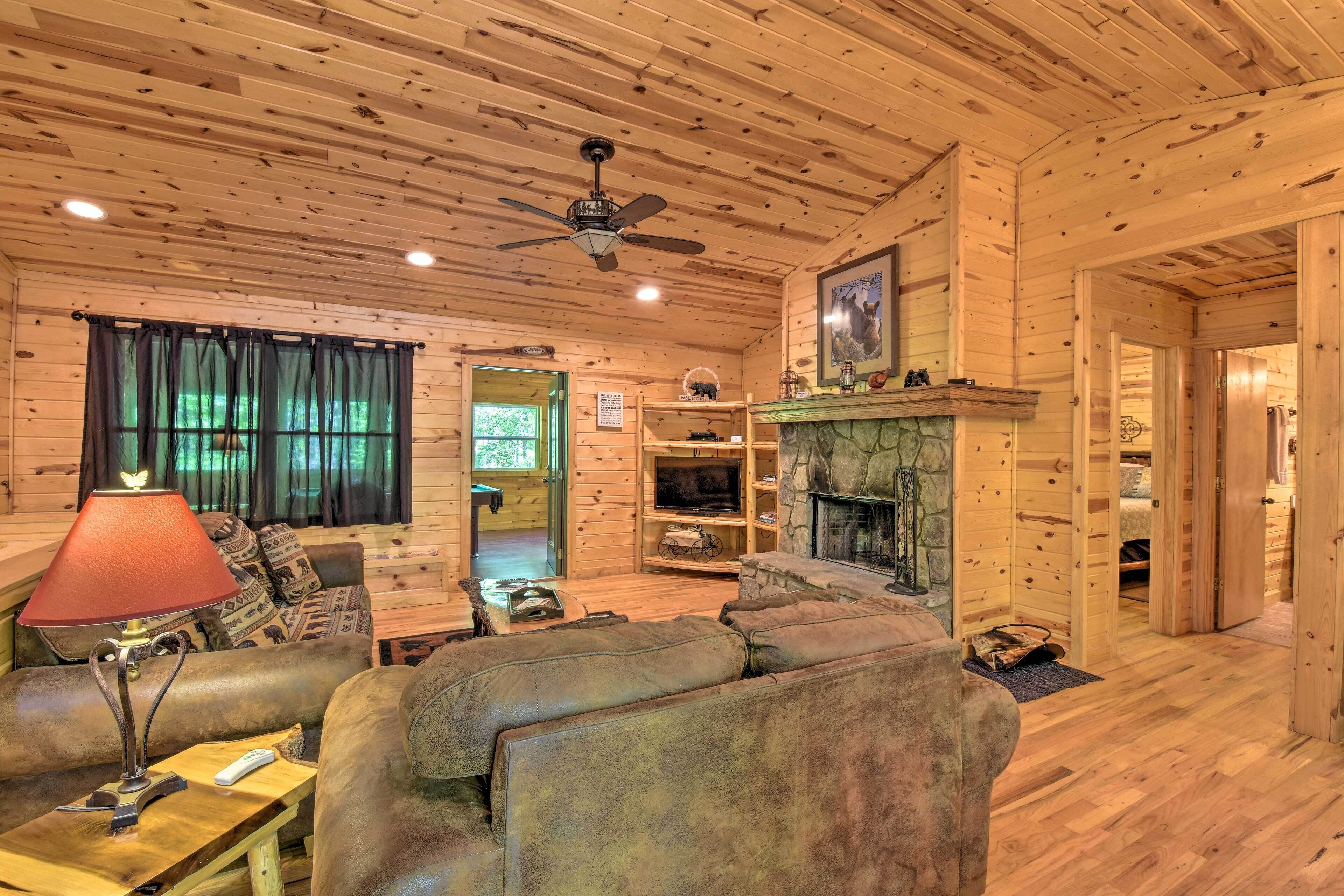 ‘The Bear Paw’ at the Sautee Mountain Retreat