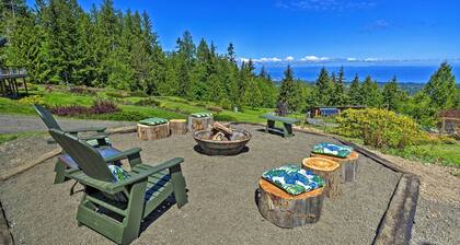 Picturesque Port Angeles Cabin w/ Fire Pit!