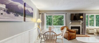 Ski-In/Out Mountain Condo w/Free WiFi, Deck, Ski View, Private W/D, & Gas Grill
