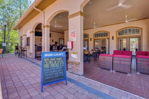 Outdoor dining - Close to Disney: Tuscana Resort Condo, Family Fun (Davenport)