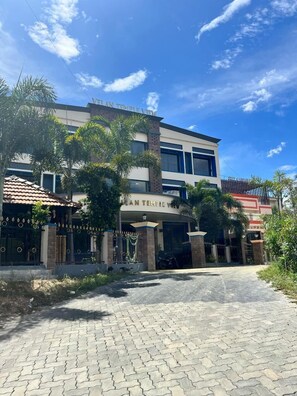 Fassade der Unterkunft