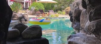 tennis court, pool, spa ,fitness, movie theater