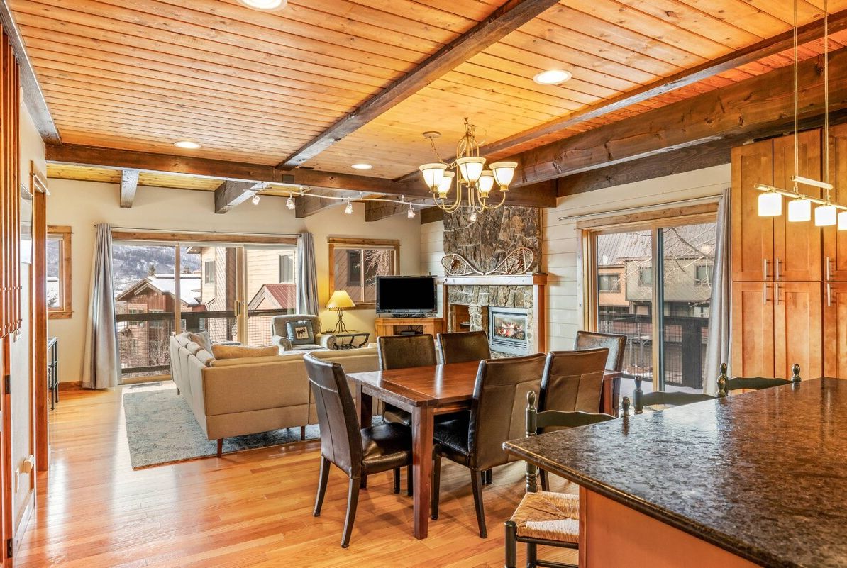 Modern design meets rustic charm in this one-of-a-kind exterior.