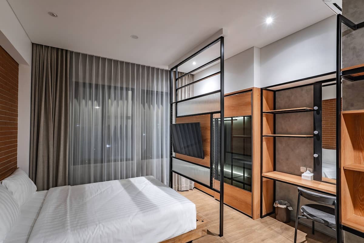 Deluxe kamer (Suite) | Een bureau, gratis wifi, beddengoed