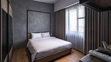 Paviliun Suite | Meja kerja, Wi-Fi gratis, dan seprai linen