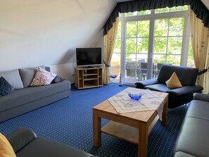 Fernseher, Stereoanlage