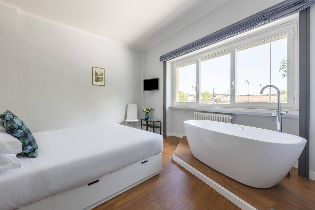 Suite studio Deluxe | Accès au Wi-Fi (inclus), décor unique, literie fournie